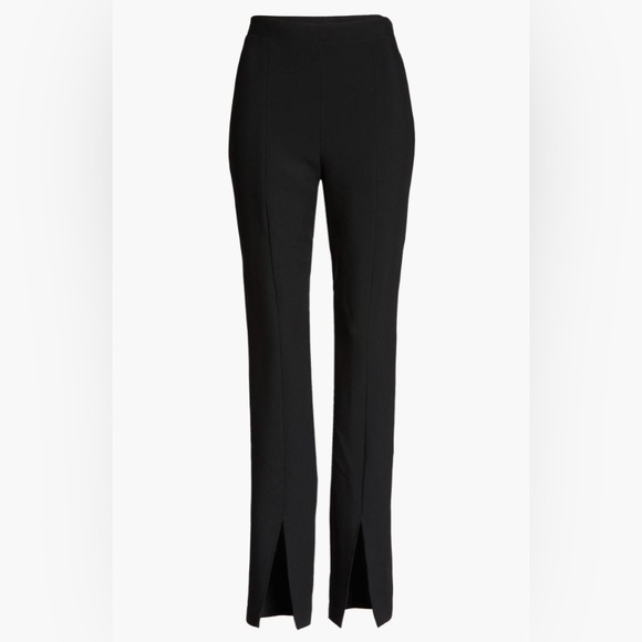 1.STATE front slit crepe pants size 0 - Picture 1 of 3